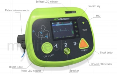 Defi6 AED Portable Defibrillator